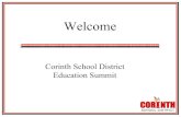 Corinth School District Education Summit