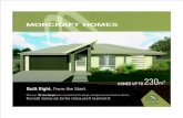 Morcraft Homes up to 230m2 homes