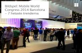 Bildspel: Mobile World Congress 2014 Barcelona - 7 hetaste trenderna