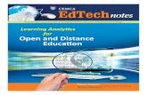 CEMCA EdTech Notes: Learning Analytics for Open and Distance Education