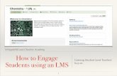 Gaining Student Buy-in: How to Engage Students Using an LMS
