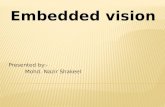 Embedded vision