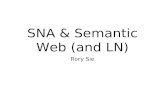Social Network Analysis, Semantic Web and Learning Networks