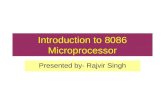 1326 Introduction To 8086 Microprocessor