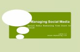 Managing Social Media From Start to Finish - Lorna Li
