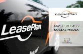 Masterclass Social Media - Leaseplan NL