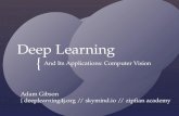 Deep Learning and its Applications - Computer Vision