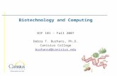 Biotechnology and Computing BIF 101 – Fall 2007