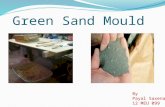 Green sand mould