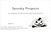 Arduino spooky projects_class1