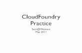 Cloud foundry practice