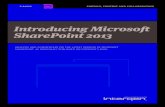 Introducing Microsoft SharePoint 2013 ebook