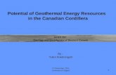 Geothermal Reseources in Canadian Cordillera