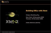 Building DSLs with Xtext - Eclipse Modeling Day 2009