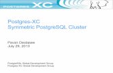 Postgres-XC: Symmetric PostgreSQL Cluster