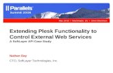 SoftLayer-Extending Plesk Functionality