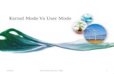 Kernel mode vs user mode in linux