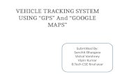 Vehicle tracking system using gps and google map