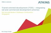 Transit-oriented development (TOD): Integrating rail and commercial development schemes