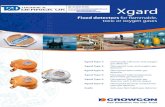 Crowcon Xgard Type 2 Fixed Gas Detector - Spec Sheet