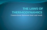 The laws of thermodynamics