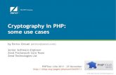 Cryptography in PHP: Some Use Cases