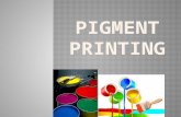Pigment printing