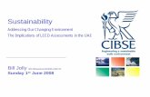 Bill Jolly   Sustainability   Cibse President Elect Speech   Dubai   June 08
