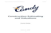Candy - Construction Estimating & Valuations - rev 2.01