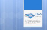 iAG Energy: NY Local Law 84 & Local Law 87 Compliance