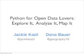 PyCon 2012: Python for data lovers: explore it, analyze it, map it