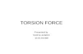 Torsion force