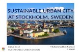 KA6414_Sustainable Urban Design - Stockholm City