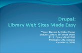 Drupal: Library Web Sites Made Easy