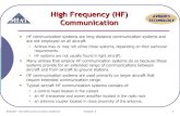 Nav Topic 4 hf communication system