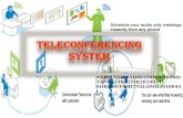 Tele conferencing and video conferencing