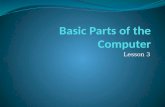 Lesson 3   Basic Parts Of The Computer
