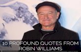 10 Profound Quotes From Robin Williams