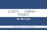 The MELA Quiz - DoMS, IIT Roorkee