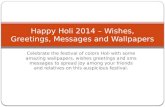 Happy Holi 2014 â€“ Wishes, Greetings, Messages and Wallpapers