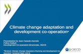 Climate change adaptation and development co-operation*
