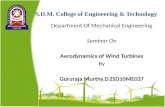 Aerodynamics of windturbines