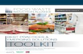 Food Waste Reduction Alliance Best Practices to Reduce Food Waste Toolkit