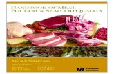 Handbook of meat, poultry and seafood quality, 081382446 x