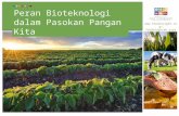 The Role of Biotechnology in our Food Supply (Indonesian)