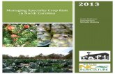 Managing Specialty Crop Risk in North Carolina 2013