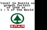 путешествие по россии или развитие Spar