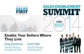 Enable Your Sellers Where They Live (SAVO)