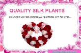 Quality Silk Plants- Artificial Flowers Arrangement, fake Flowers and plants