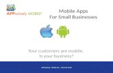 Mobile apps local business presentation